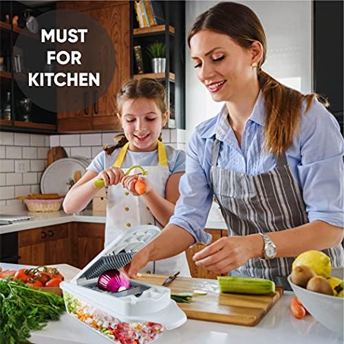 RK 22-in-1 Veggie Chopper Slicer with 11 Blades 1