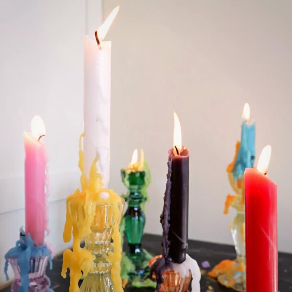 Candlestock - Dripping Wine Bottle Candles Pack of 6