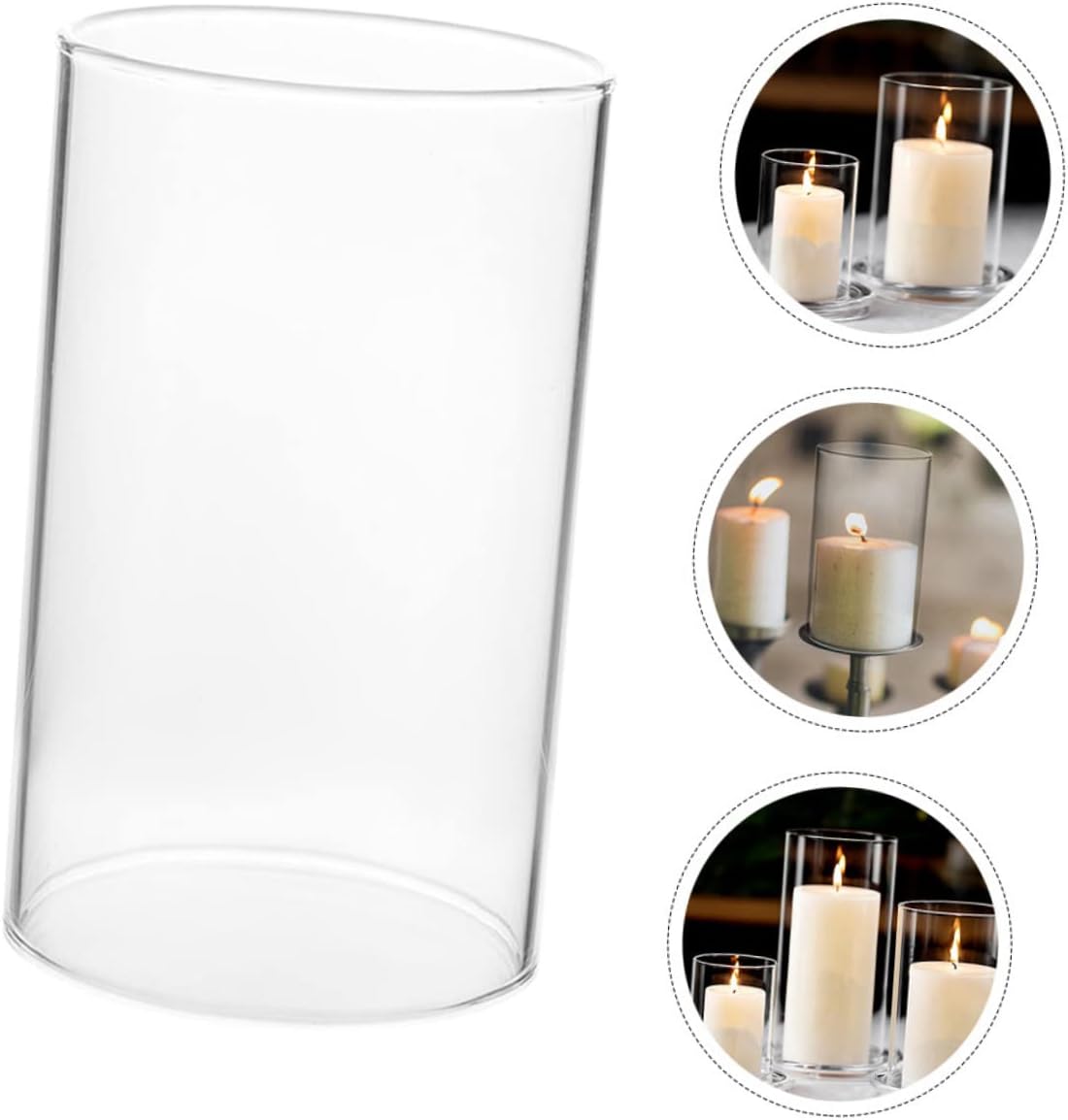 Elegance Glass Candle Holder