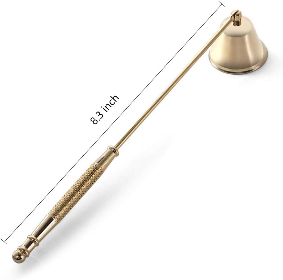 LDAOS Polished Steel Candle Snuffer