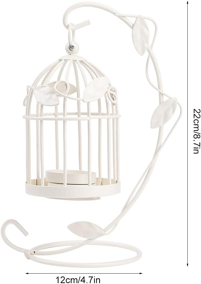 Unique Iron Leaf Candle Holder for Home Decor Lighting