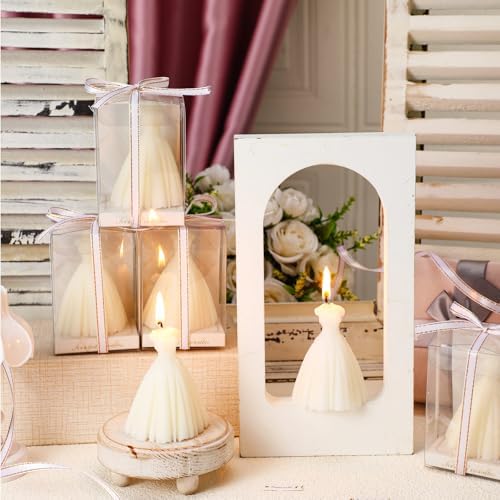 6-Pack Wedding Candle Set