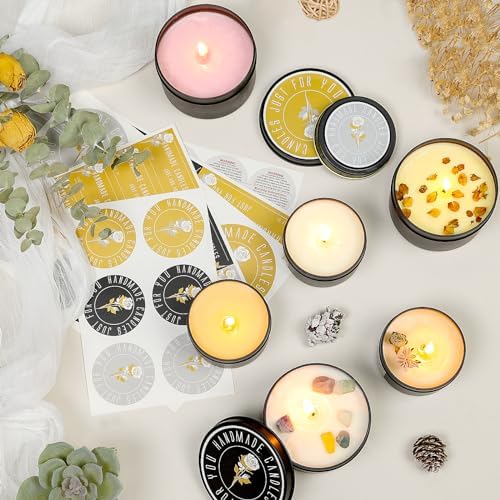 Connoo 24-Piece Candle Tins