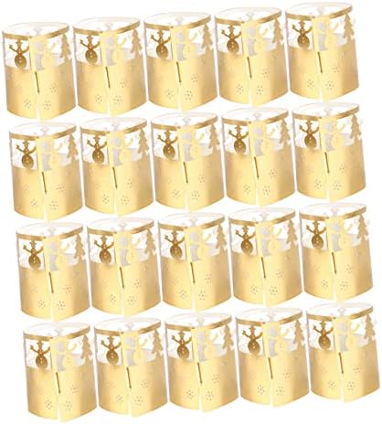 Gold Snowflake Candle Lampshades