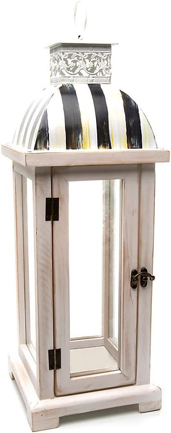 Hand-Crafted Flameless Candle Lantern by Mackenzie-Childs