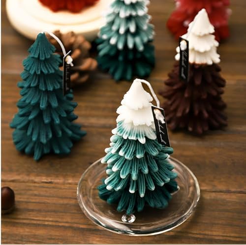 Eco-Friendly Christmas Tree Candle