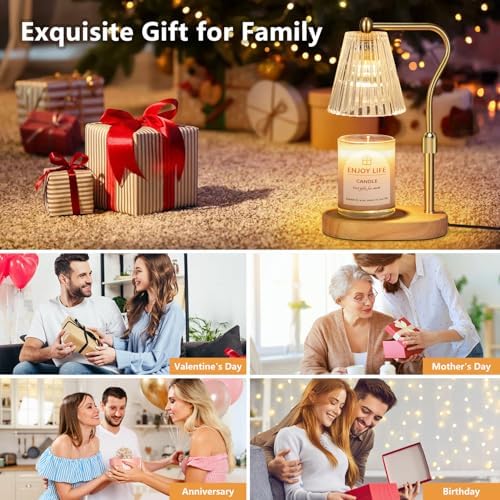 Adjustable Candle Warmer Lamp for Scented Jars