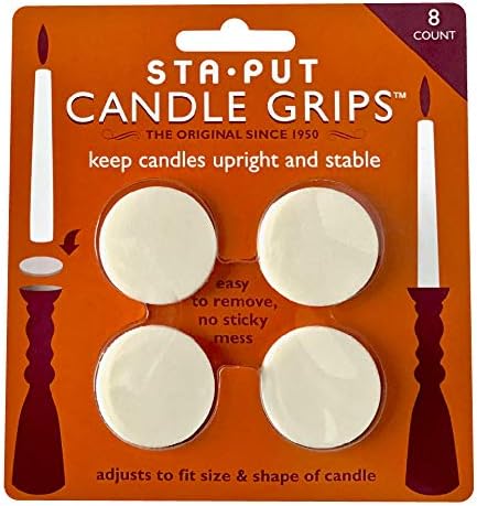 Sta-Put Candle Grips 8 Pack - Upright Stable