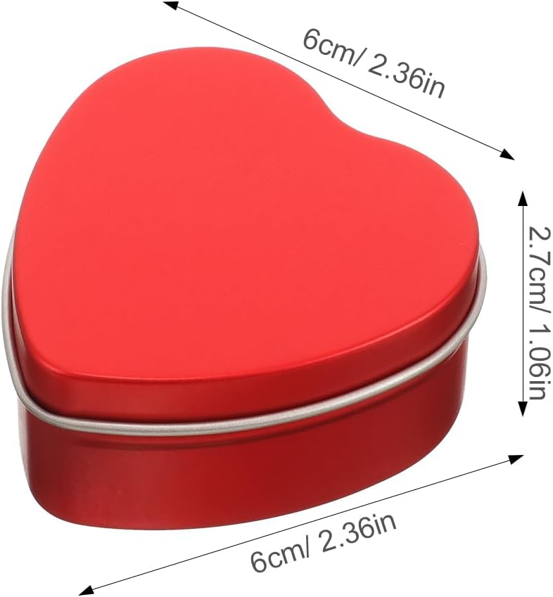 Valentines Day Heart Candle Boxes