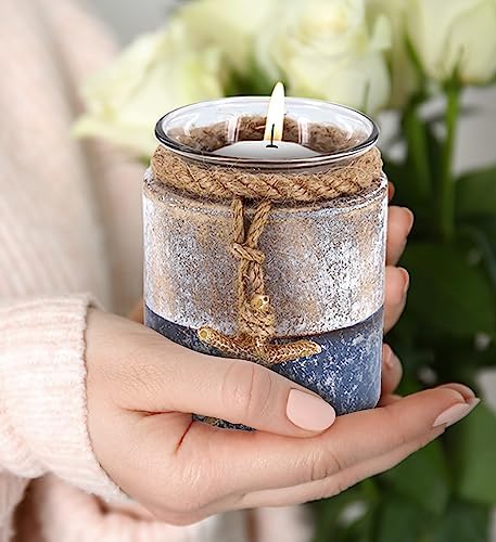 CoTa Global Silver Sea Starfish Seashell Candle Holders