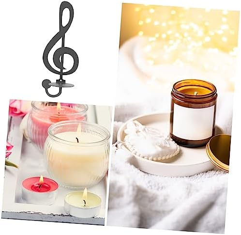 Zerodeko Music Note Wall Candle Holder Decor