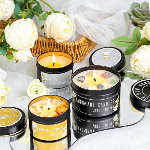 Connoo 24-Piece Candle Tins