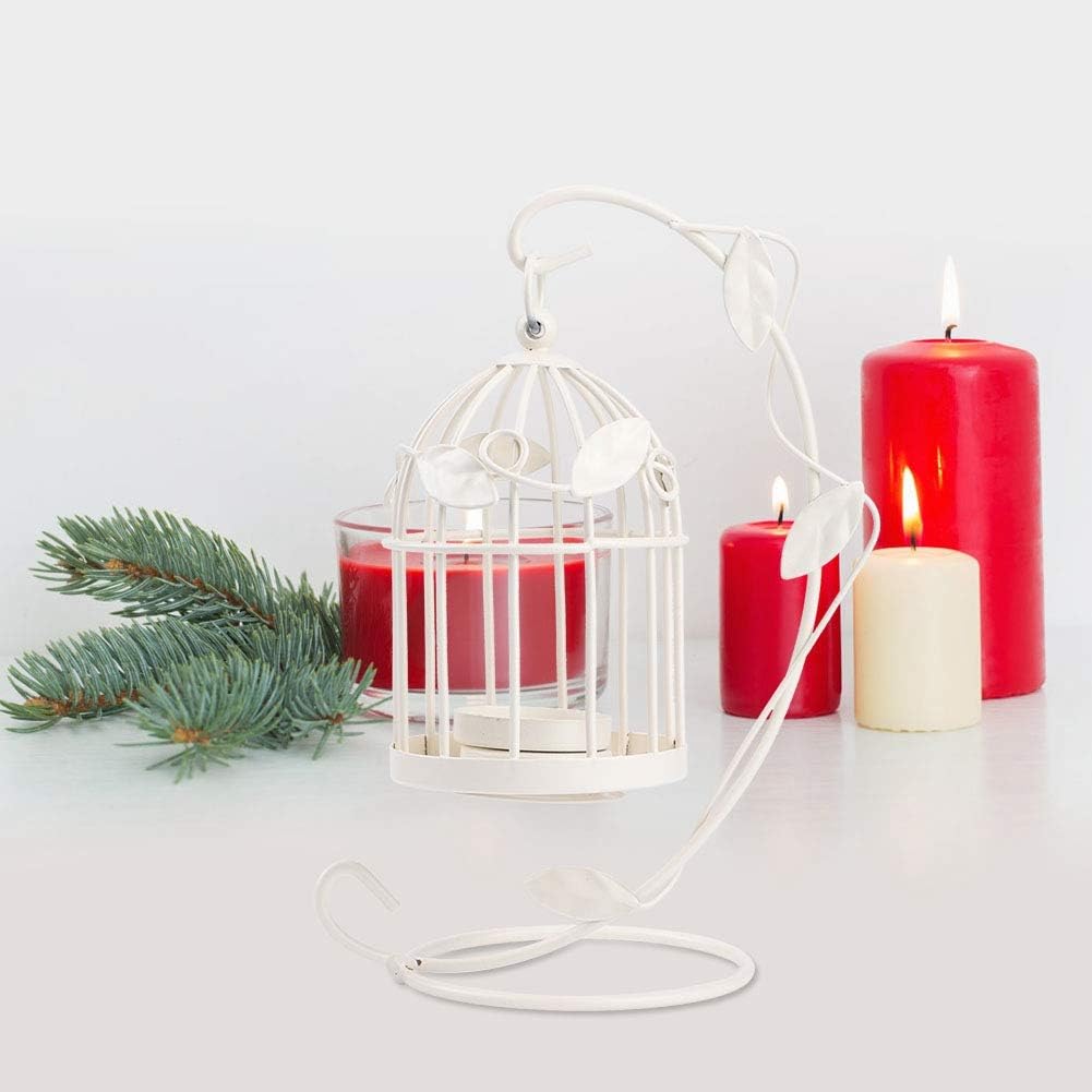 Unique Iron Leaf Candle Holder for Home Decor Lighting