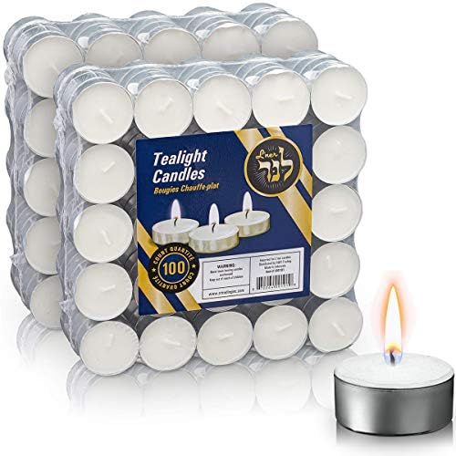 Lner 200-Count White Tea Lights