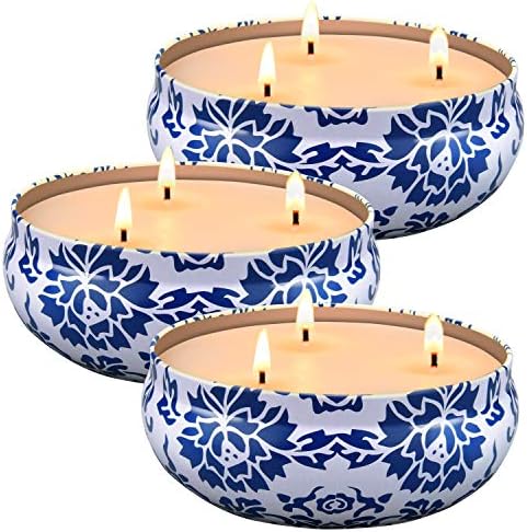 Hausware Citronella Candles Set of 3 Large 135 Oz