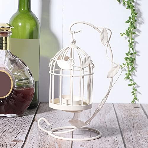 Unique Iron Leaf Candle Holder for Home Decor Lighting