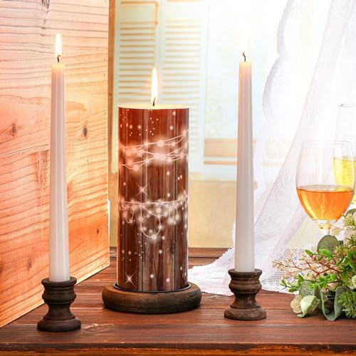 Irenare Elegant Unity Candle Set with Stand for Weddings