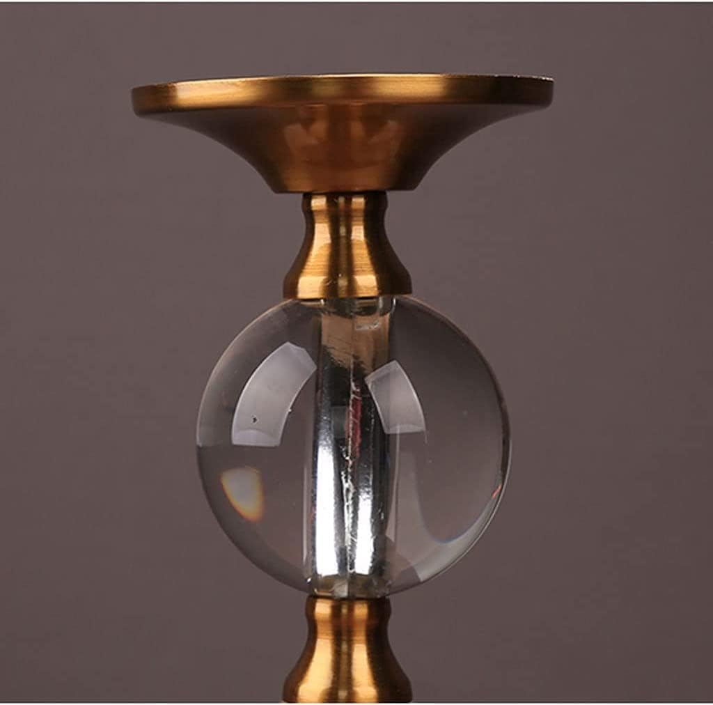 Stylish Metal Candlestick Holder Set for Home and Kitchen