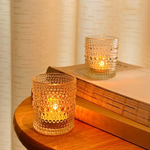 TRIRITE 24-Piece Clear Glass Votive Candle Holders