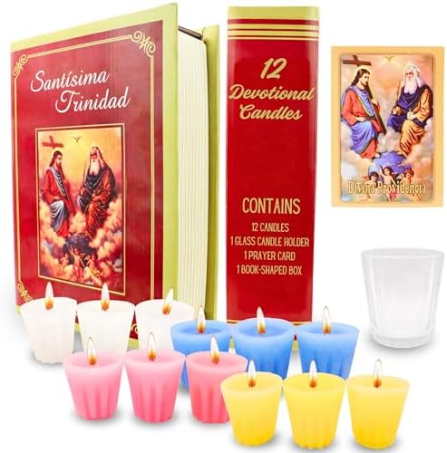Nuestra Fe 12-Piece Devotional Candle Set