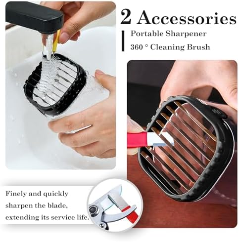 Berry Slicer Quick Efficient with 8 Blades for Fruits Vegetables
