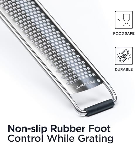 Deiss PRO Lemon Zester Cheese Grater