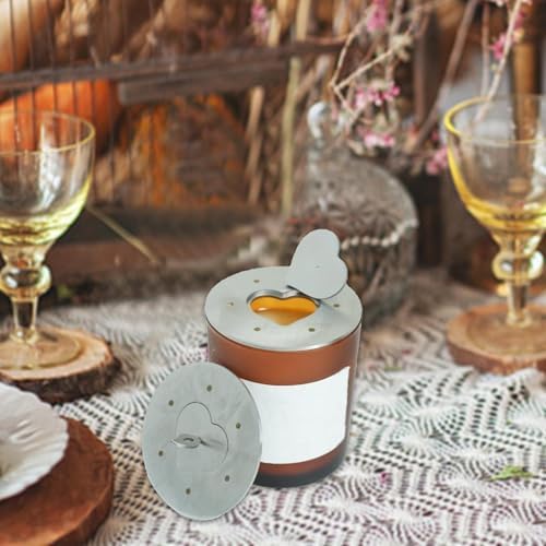 Elegant Glass Candle Holder for Bedroom Decor