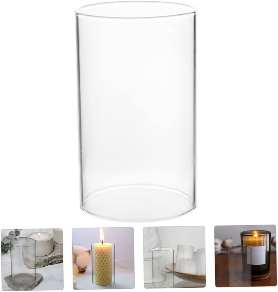 Elegance Glass Candle Holder