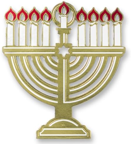 Beistle Foil Menorah Silhouette Celebrate Hanukkah