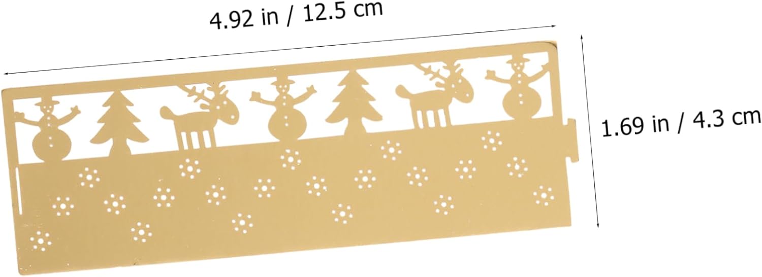 50-Pack Snowflake Candle Lampshade