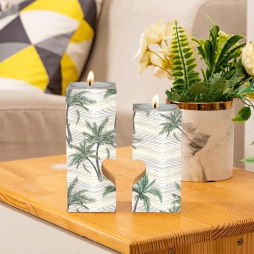 Candleholder Sets for Tropical Decor