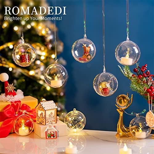 20-Piece Hanging Acrylic Holds for Tealights
