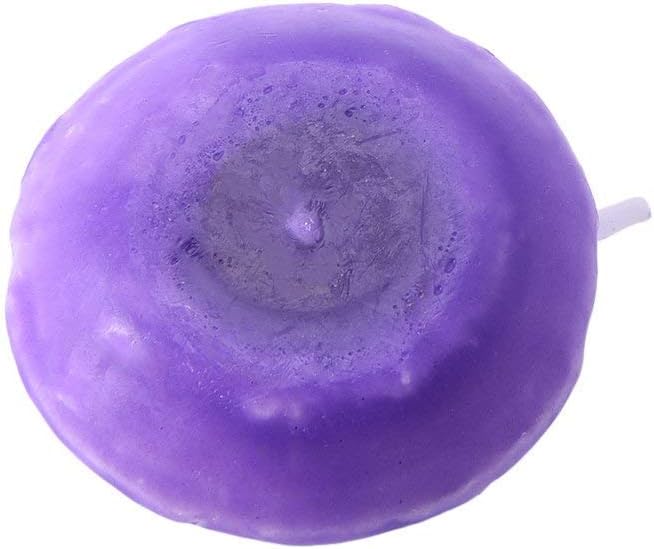 esowemsn 12pcs Purple Smokeless Floating Candles