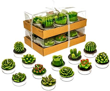 Fancy Cactus Mounted Tealights