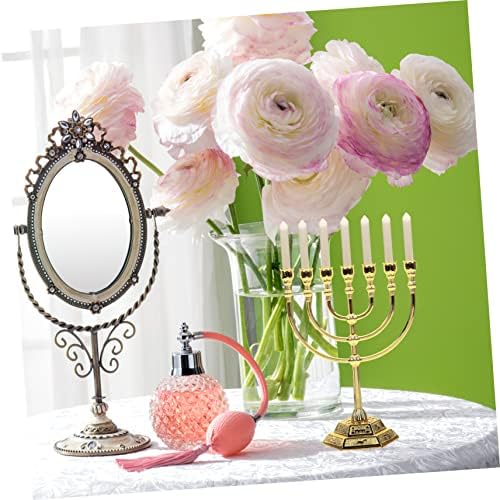 7-Piece Metal Candlestick Set for Israelis