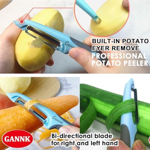 3-in-1 Flexible Vegetable Fruit Peeler