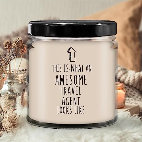 Marvelous Travel Agent Candle Gift 9oz