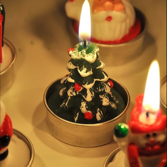 Creative Christmas Decorations - Snowman Tree Scene