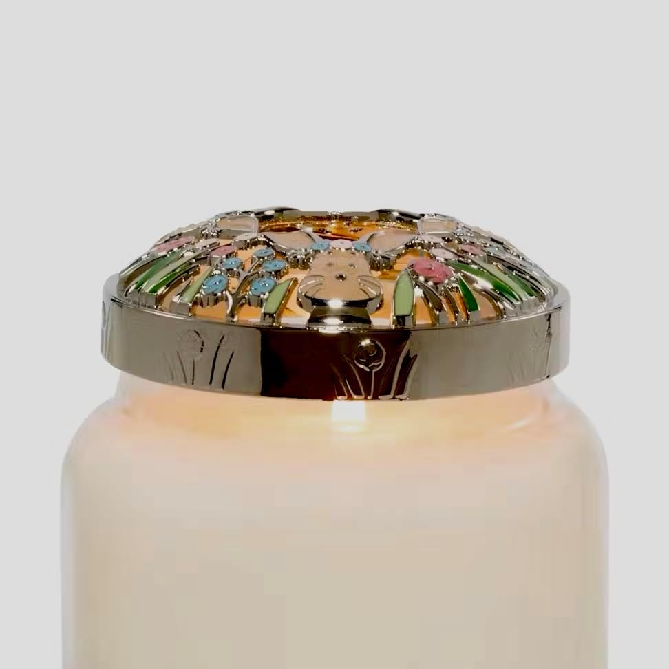 Easter Metal Candle Bunnies Topper for Candles