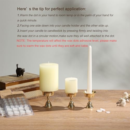 MUUFAZA Wax Dots for Candles