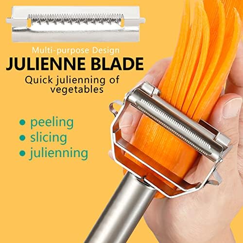 Stay Fresh With IziusyStainless Steel Julienne Slicer