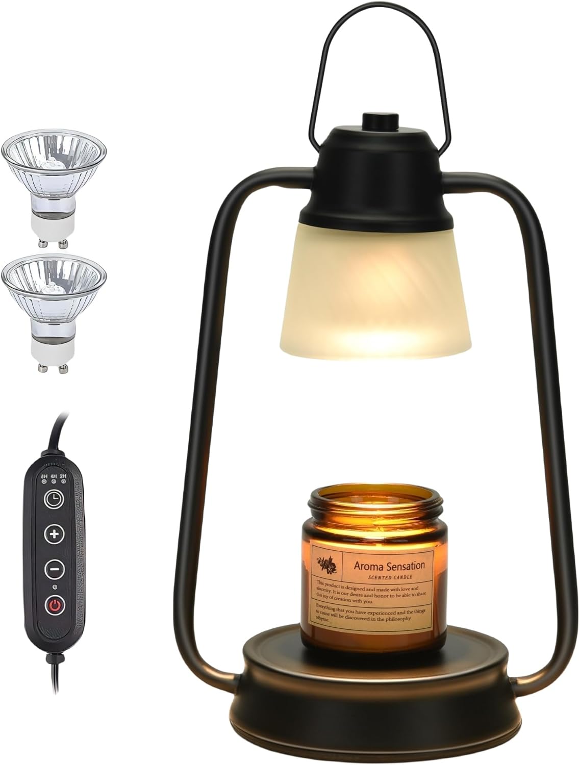 Safe Eco-Friendly Candle Warmer Lamp with Timer