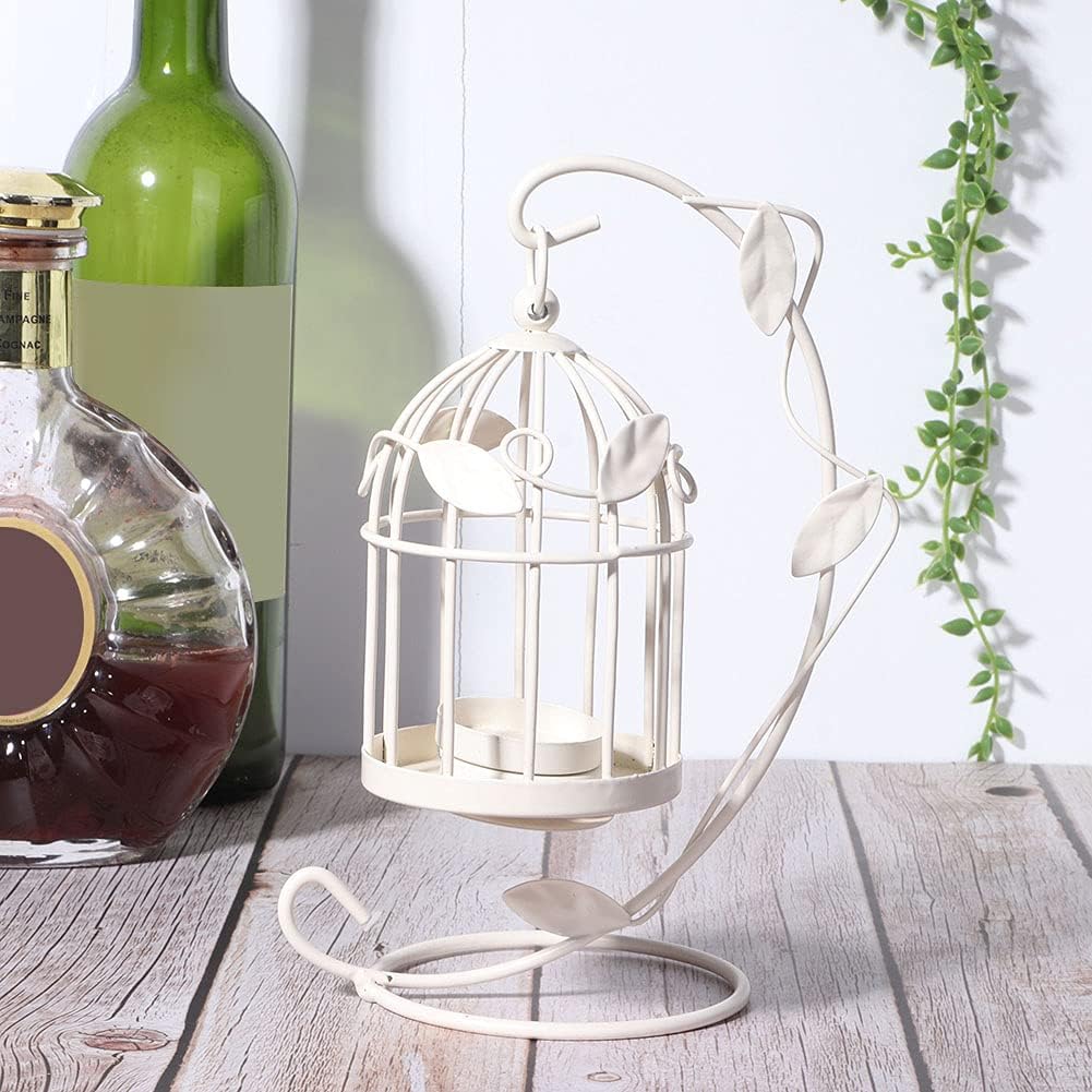 Unique Iron Leaf Candle Holder for Home Decor Lighting