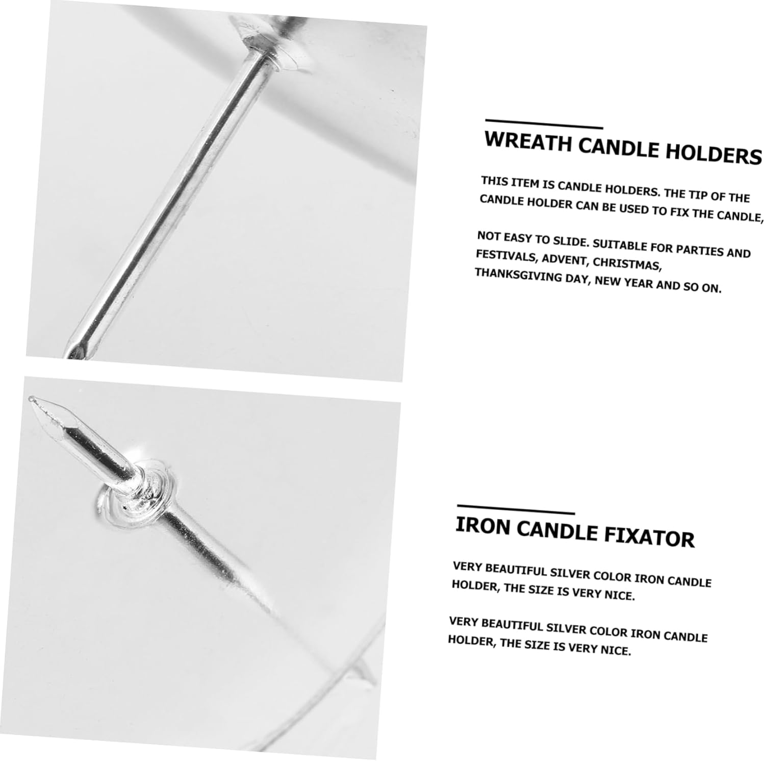 Wreath Candle Holder Set