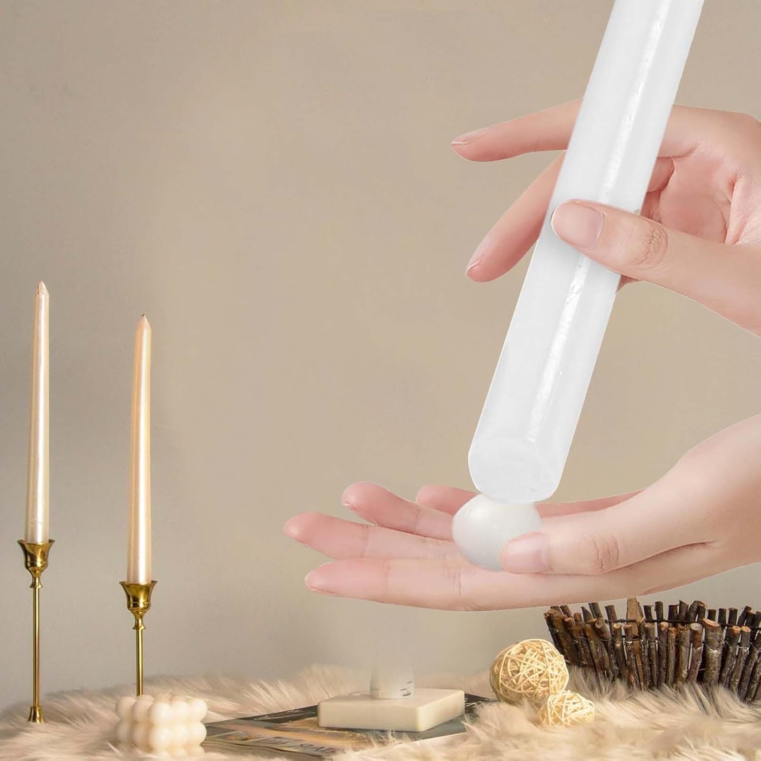 Kandelo 24 Dots Wax Holder Perfect for Candles