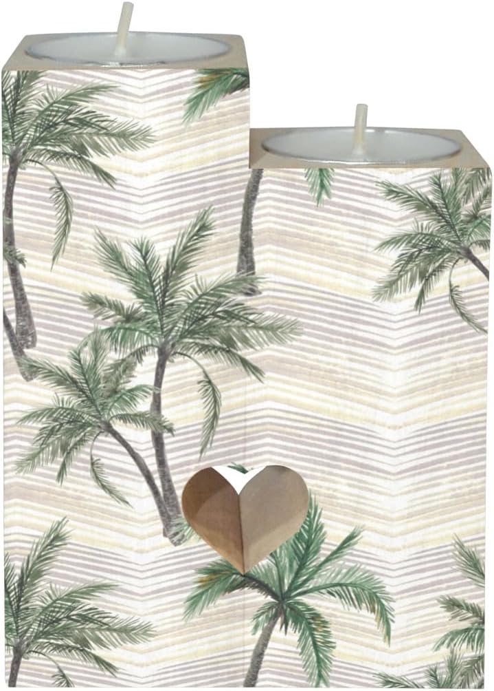 Candleholder Sets for Tropical Decor
