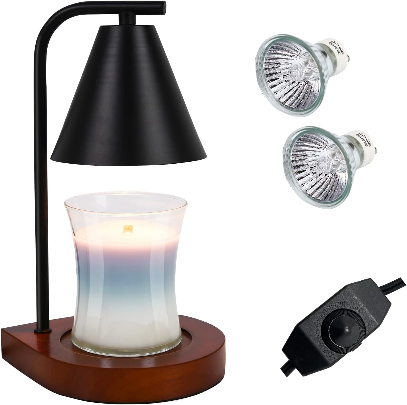 Sokcvsea Candle Warmer Lamp Dimmable Secure Design for Secure Use
