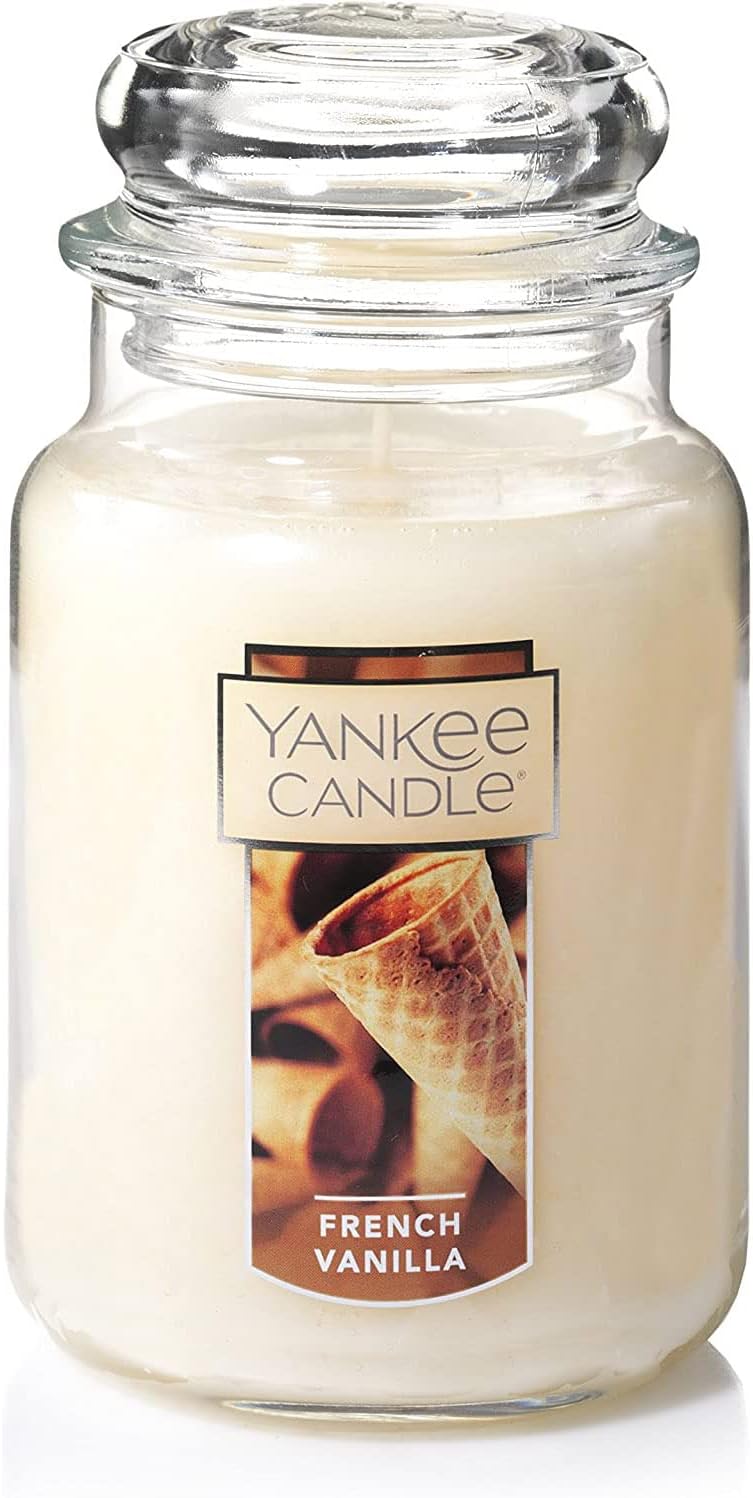 French Vanilla Candle - Long Burning Eco-Friendly Jar Candle