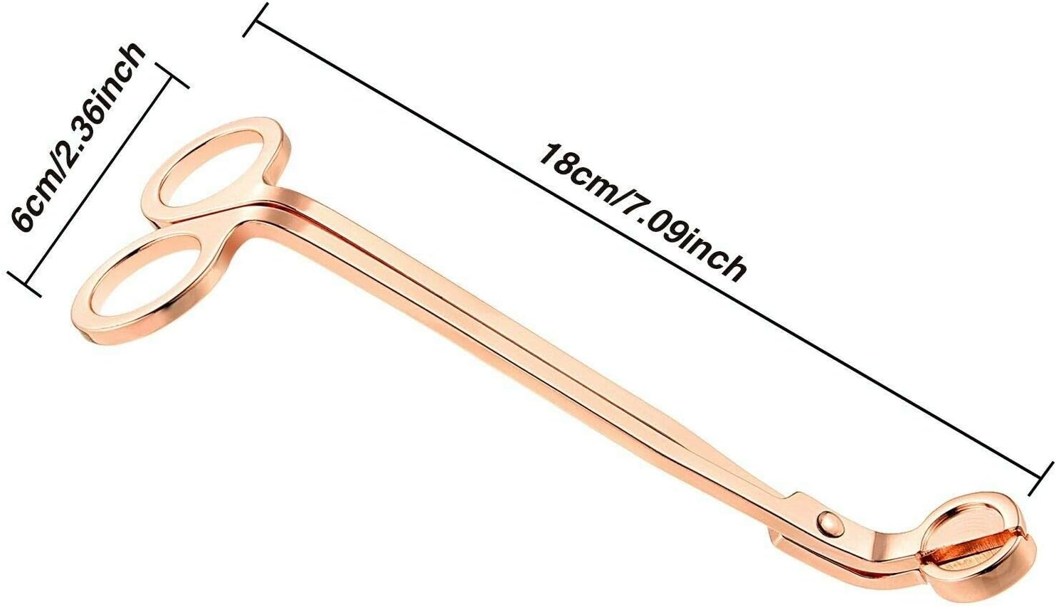 Candle Wick Trimmer - Rose Gold