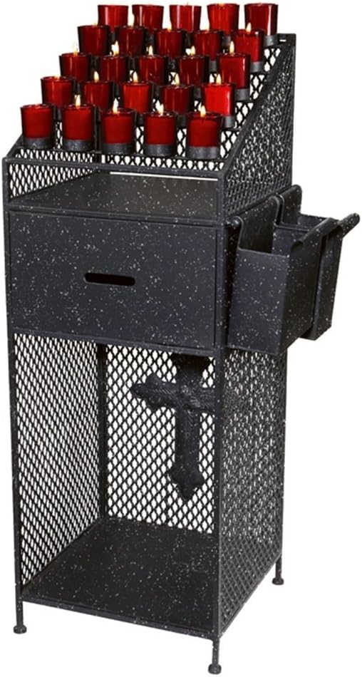 Stunning Votive Candle Stand 38-inch Wrought Iron Light Holder